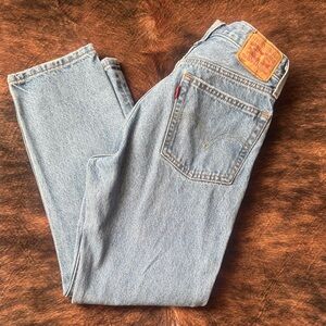 Levi's Classic Blue Denim Jeans